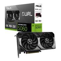 ASUS Nvidia GeForce RTX 5060 Dual 8GB GDDR7 128-Bit Graphics Card