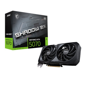 MSI Nvidia GeForce RTX 5070 Shadow 2X 12GB GDDR7 192-Bit Graphics Card