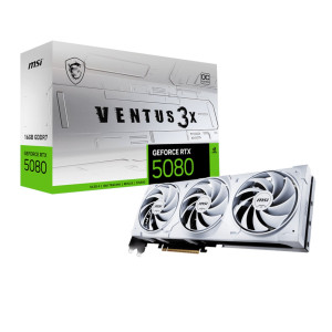 MSI Nvidia GeForce RTX 5080 Ventus 3x 16GB GDDR7 256-Bit Graphics Card