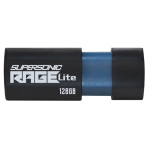 Patriot Rage Lite 128GB USB3.2 Flash Drive – Black