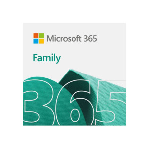 Microsoft 365 Family ESD for up to 6 People - Download 1 Yr Subscription